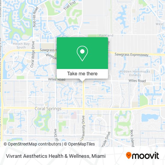 Vivrant Aesthetics Health & Wellness map