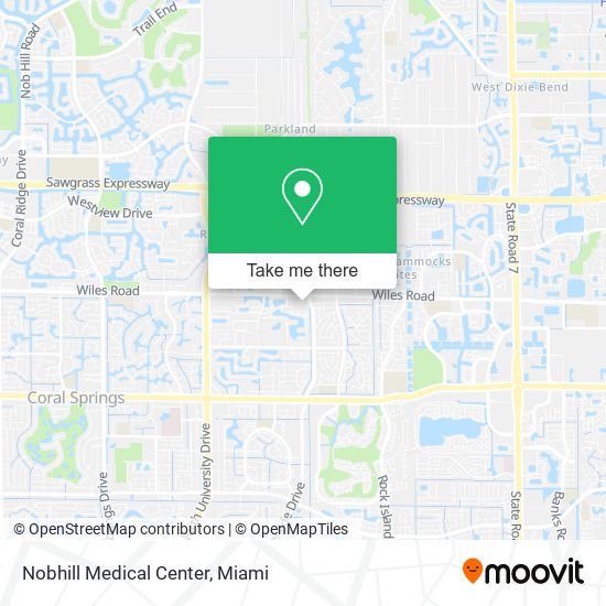 Nobhill Medical Center map