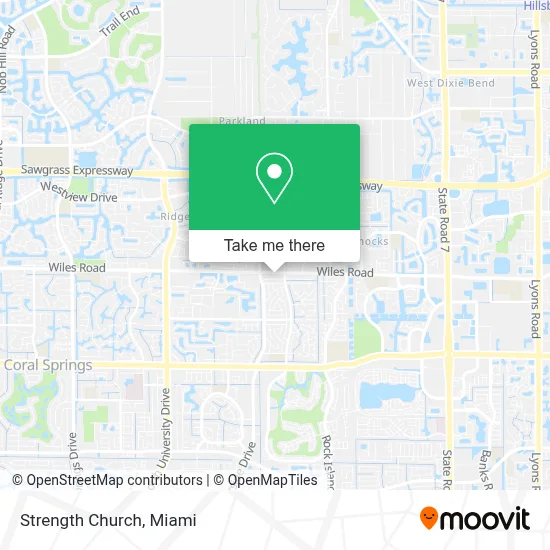 Strength Church map