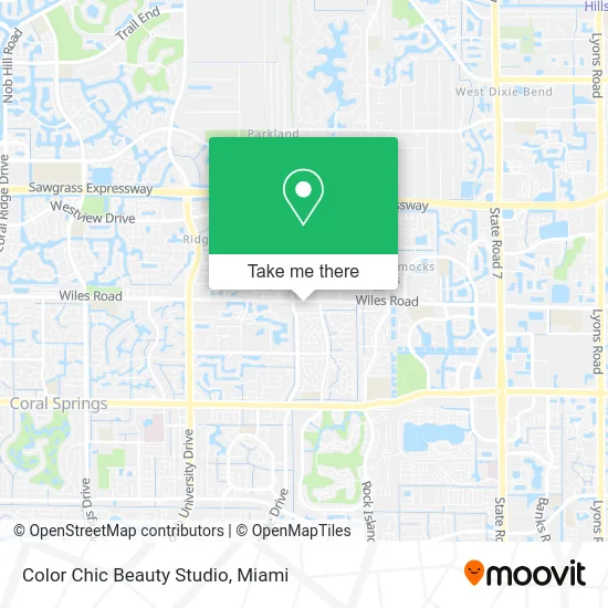 Color Chic Beauty Studio map