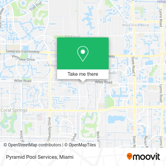 Pyramid Pool Services map