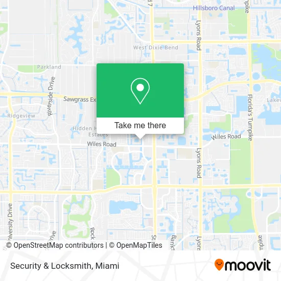 Security & Locksmith map