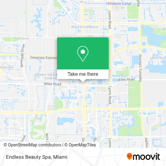 Endless Beauty Spa map