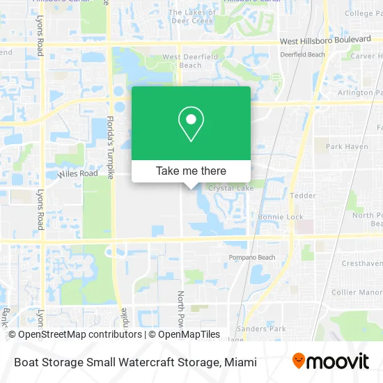 Boat Storage Small Watercraft Storage map