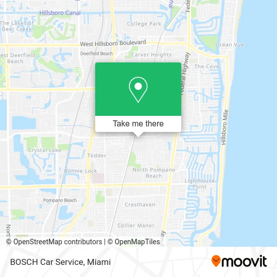 BOSCH Car Service map