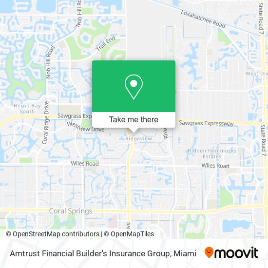 Amtrust Financial Builder's Insurance Group map