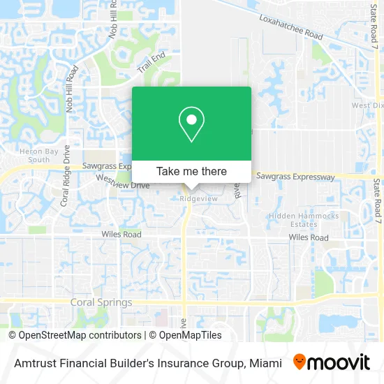 Amtrust Financial Builder's Insurance Group map