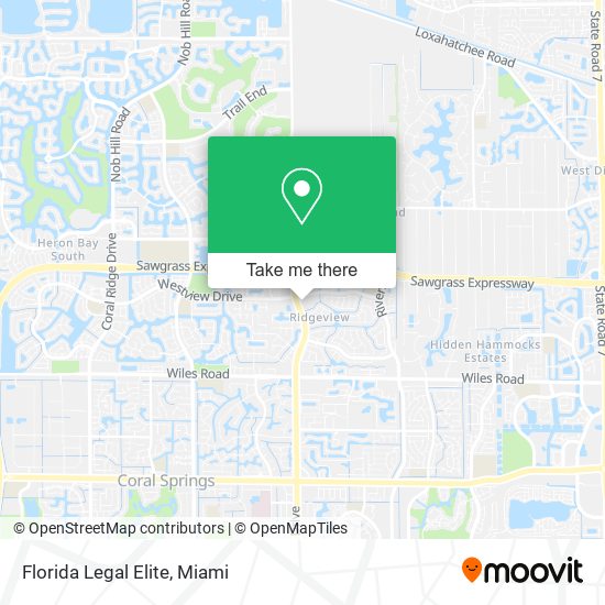 Mapa de Florida Legal Elite