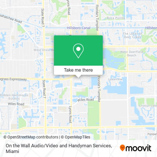 On the Wall Audio / Video and Handyman Services map