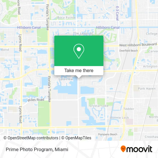 Prime Photo Program map