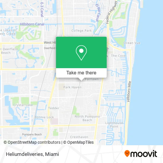 Heliumdeliveries map