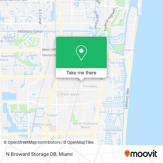 N Broward Storage DB map