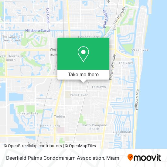 Deerfield Palms Condominium Association map