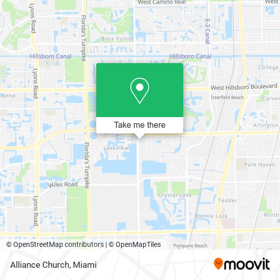 Alliance Church map