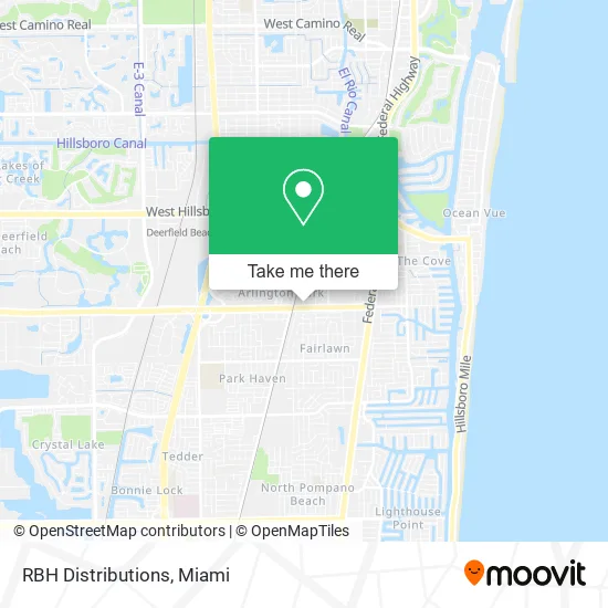 RBH Distributions map