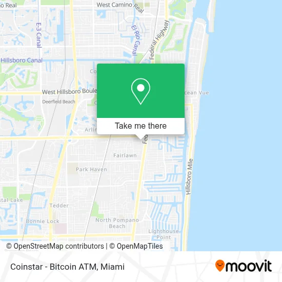 Coinstar - Bitcoin ATM map