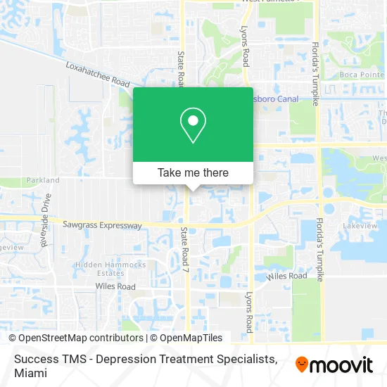 Success TMS - Depression Treatment Specialists map