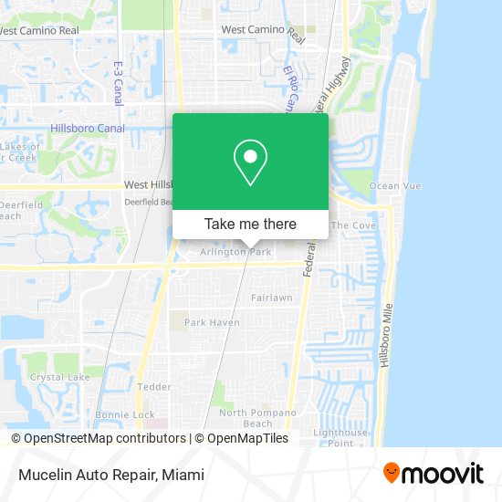 Mucelin Auto Repair map