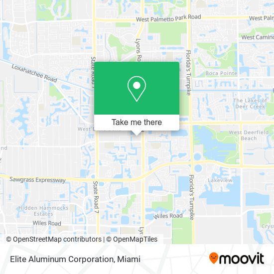 Elite Aluminum Corporation map