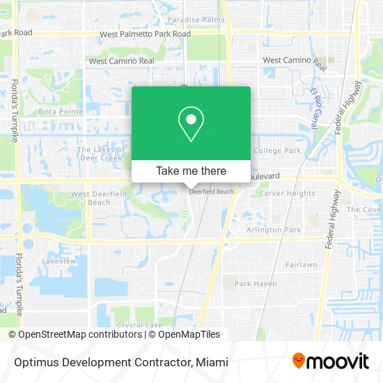 Optimus Development Contractor map