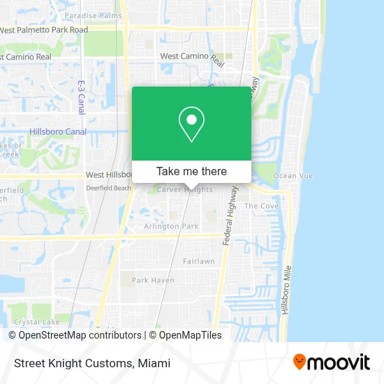 Street Knight Customs map