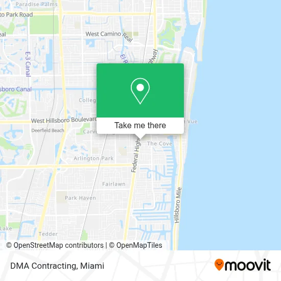 DMA Contracting map