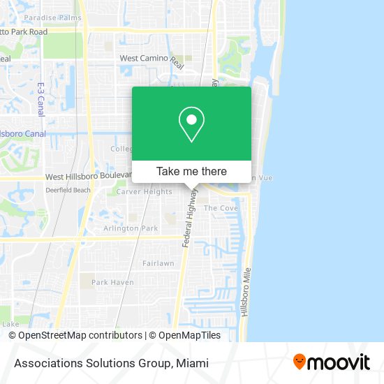 Mapa de Associations Solutions Group