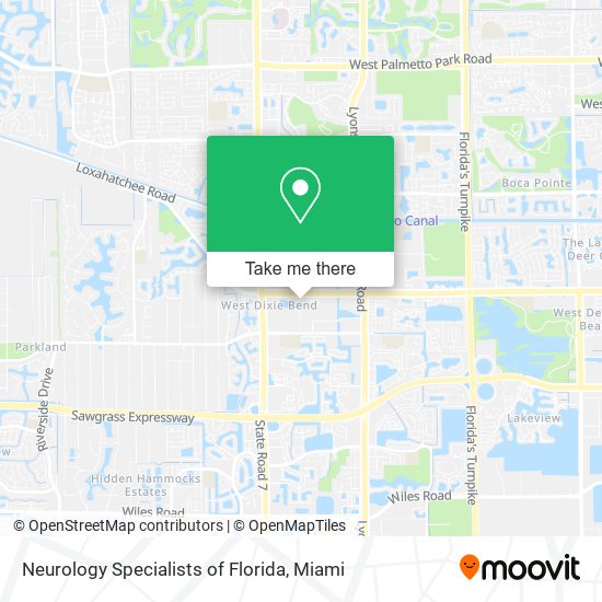 Neurology Specialists of Florida map