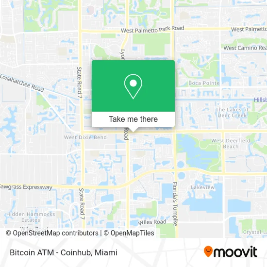 Bitcoin ATM - Coinhub map