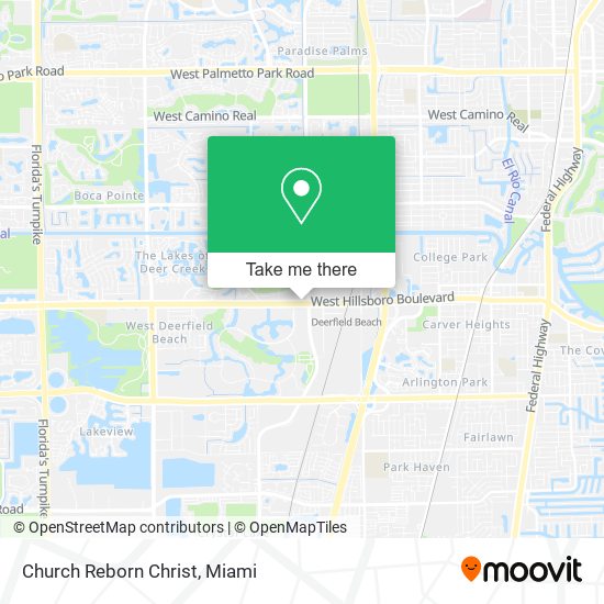 Mapa de Church Reborn Christ