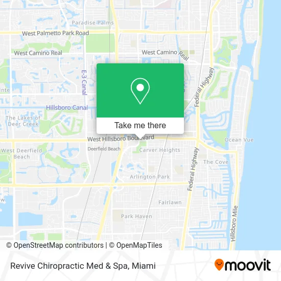 Revive Chiropractic Med & Spa map