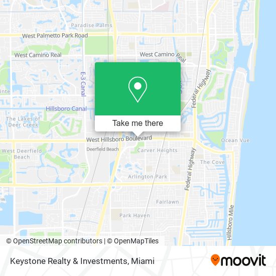 Mapa de Keystone Realty & Investments