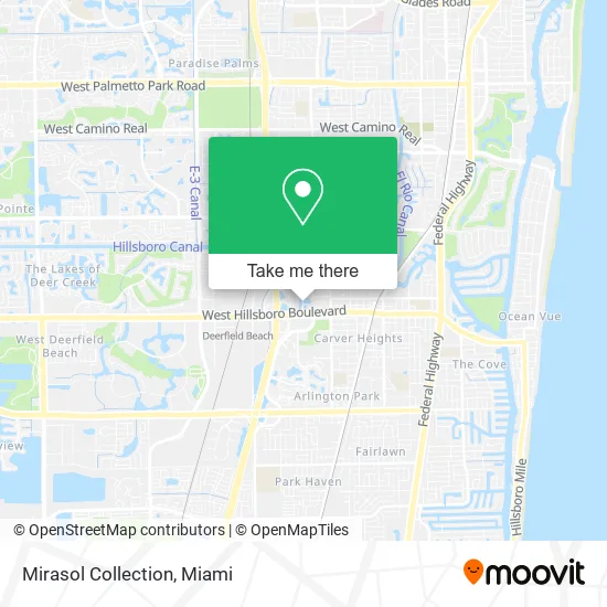 Mirasol Collection map