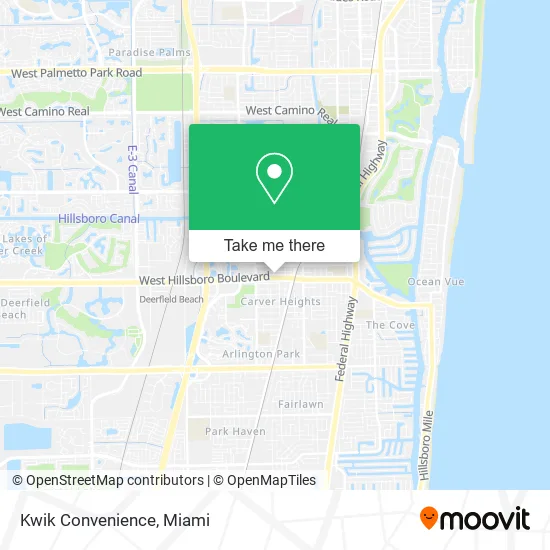 Kwik Convenience map