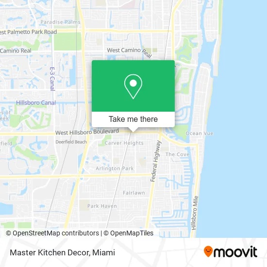 Master Kitchen Decor map