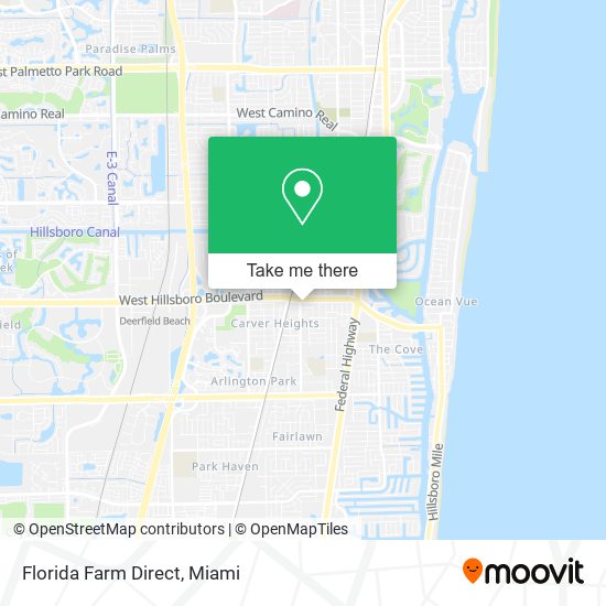 Florida Farm Direct map