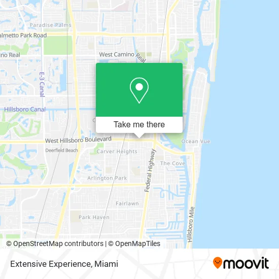 Mapa de Extensive Experience