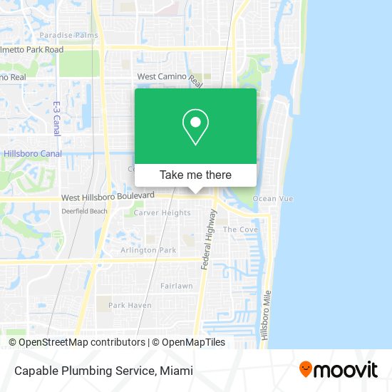 Mapa de Capable Plumbing Service