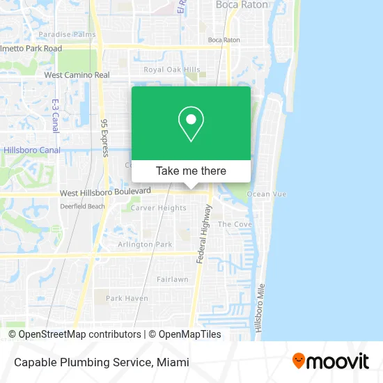 Capable Plumbing Service map