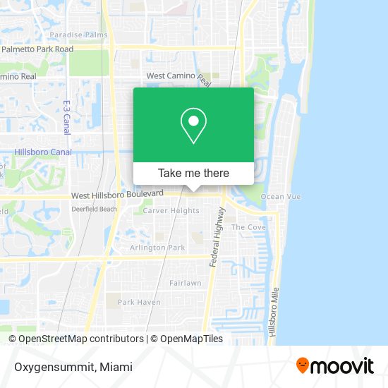 Mapa de Oxygensummit
