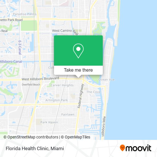Mapa de Florida Health Clinic