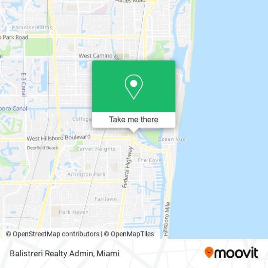 Balistreri Realty Admin map
