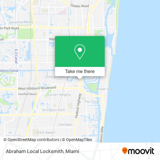 Abraham Local Locksmith map