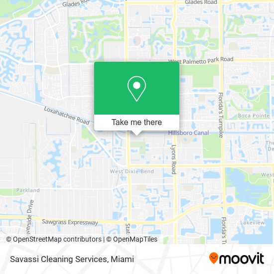 Mapa de Savassi Cleaning Services