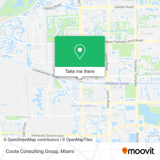 Coote Consulting Group map