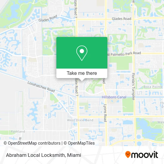 Abraham Local Locksmith map