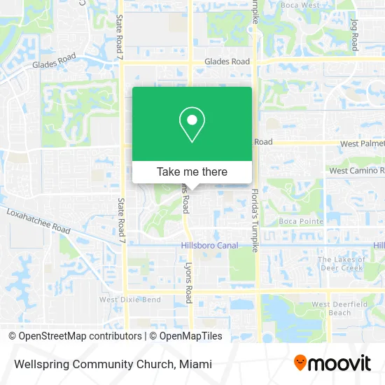 Wellspring Community Church map