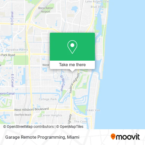 Mapa de Garage Remote Programming