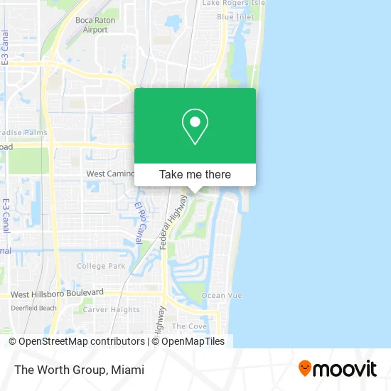 The Worth Group map