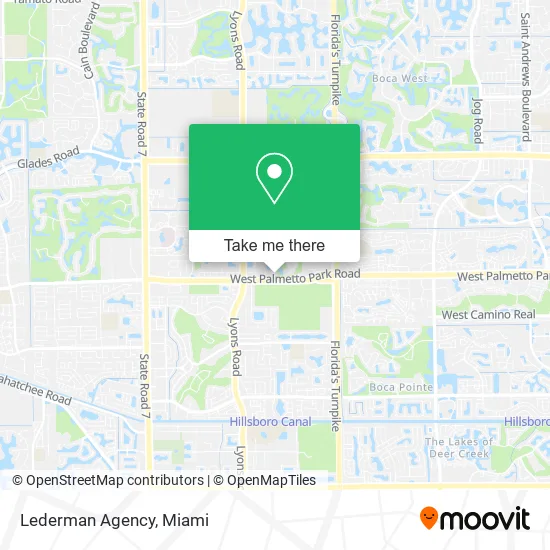 Lederman Agency map